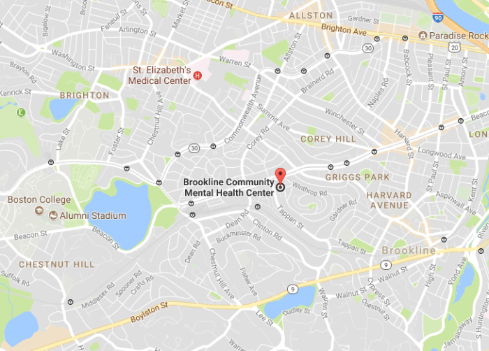 Locations & Directions The Brookline Center